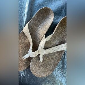 Sole Beige Thong Sandal